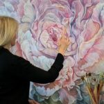 Fine Art & Fashion: Live Painting Demo by Debra Bucci at Meadowlark Women's Clothing & Accessories - FRIDAY