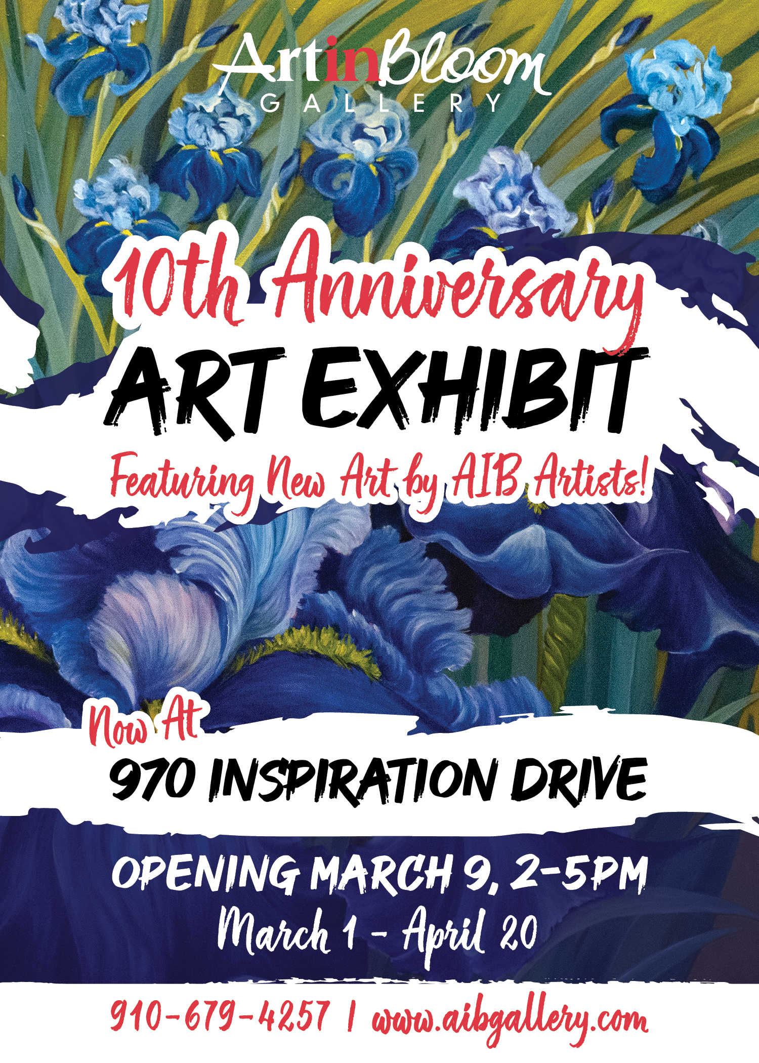 10th Anniversary Art Exhibit: Featuring Gallery Artists!