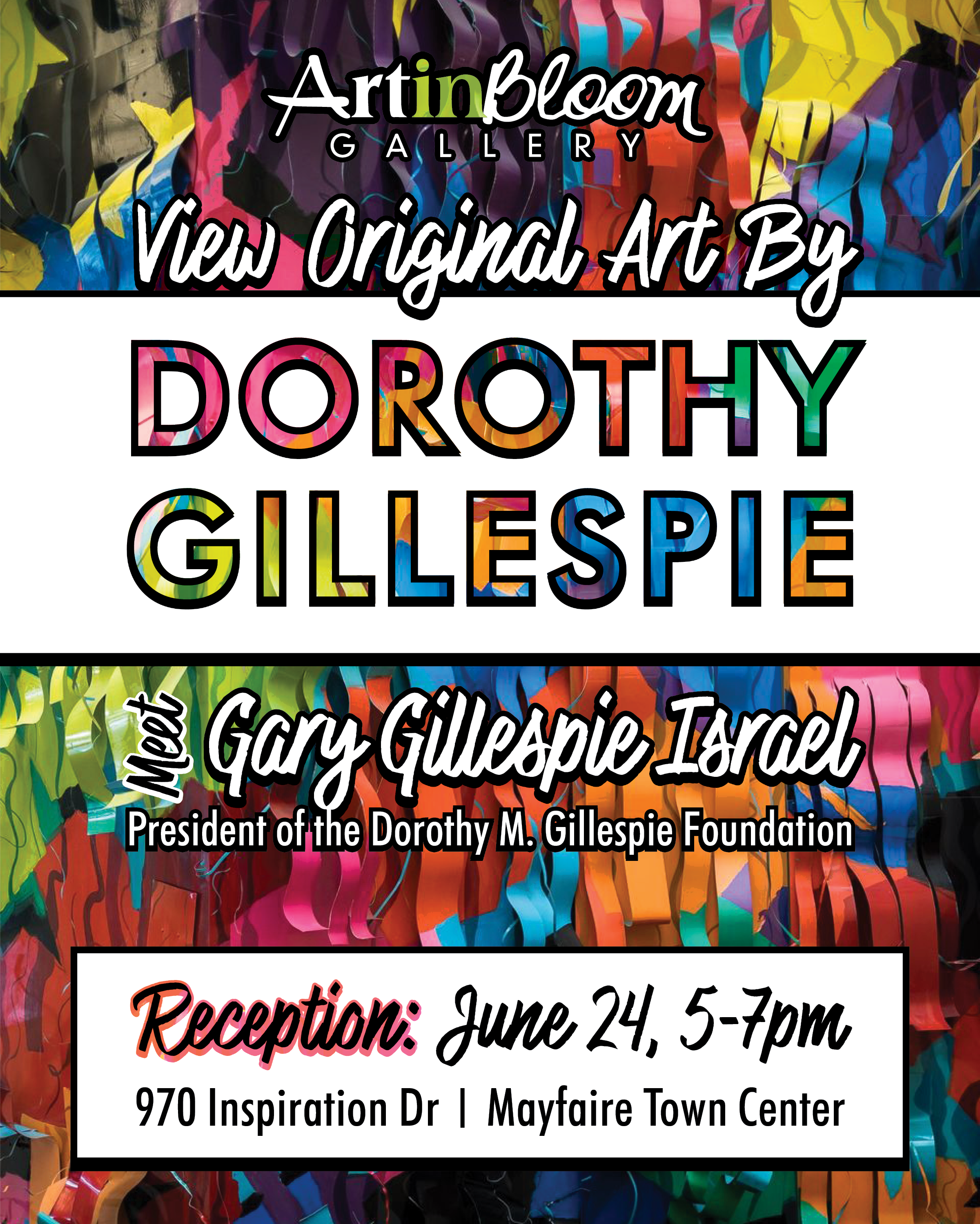 Happy Hour with Gary Gillespie Israel & The Dorothy M. Gillespie Foundation