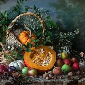 Partridge and Pumpkins