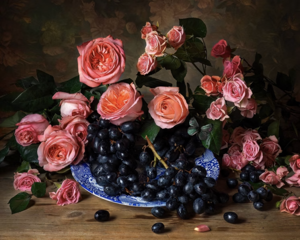 Roses and Grapes