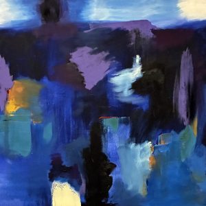 Blue Passerby