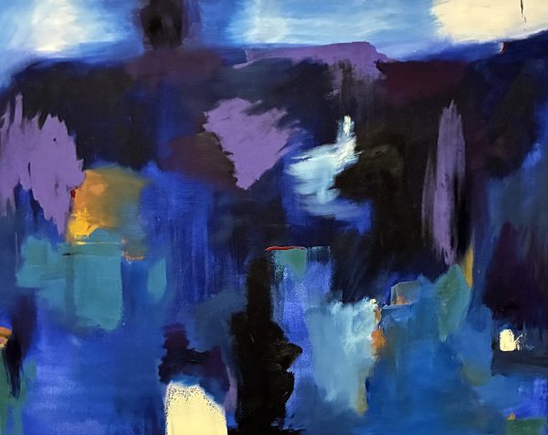 Blue Passerby