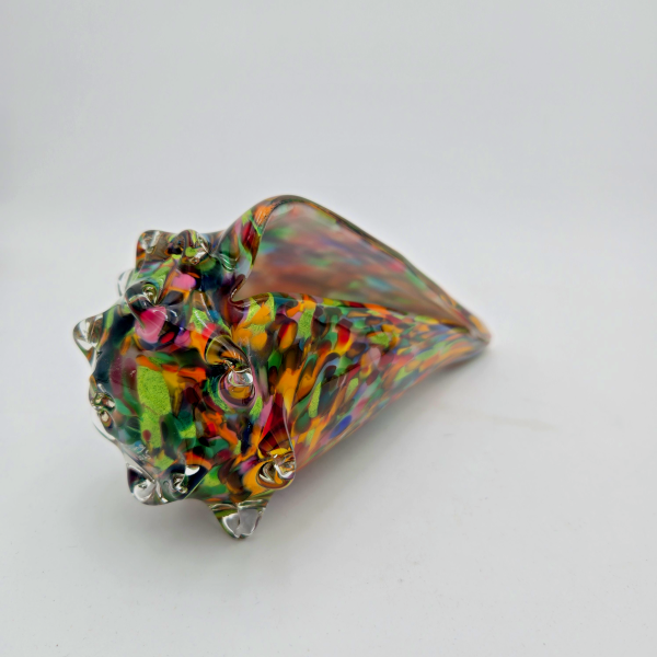 Blown Glass Shell "Isles" - Image 3