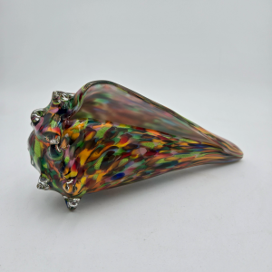 Blown Glass Shell "Isles"
