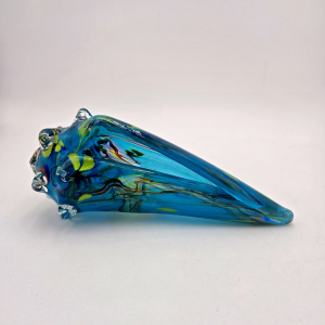 Blown Glass Shell "Loner"