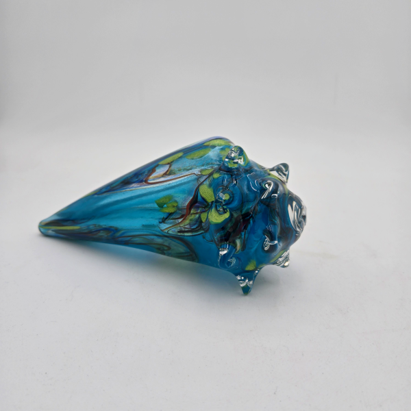 Blown Glass Shell "Loner" - Image 4