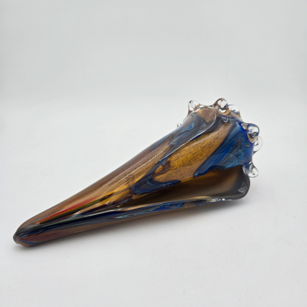 Blown Glass Shell "Trickle" - Image 2