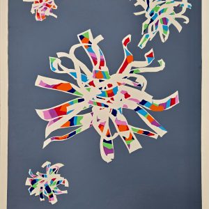 Untitled (Starburst on Gray), 45/80