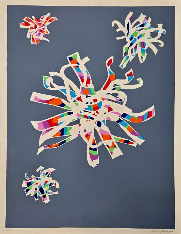 Untitled (Starburst on Gray), 45/80