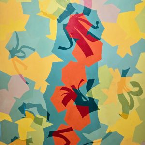 Untitled Panel (Red, Orange, Yellow, Green), 1983 (SOLD)