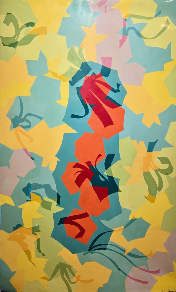 Untitled Panel (Red, Orange, Yellow, Green), 1983 (SOLD)