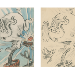 An Elephant's Faithful One Hundred Percent! - Diptych 2026