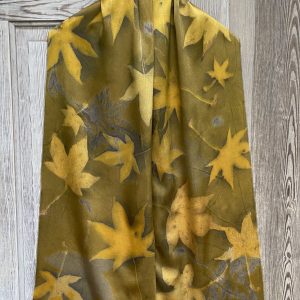Silk Scarf "Sweetgum" (RY25.12)