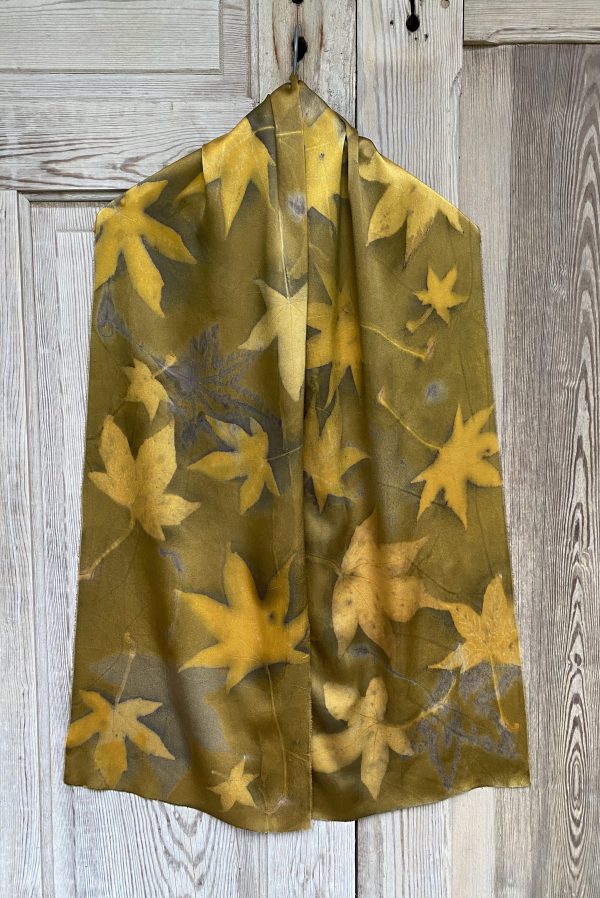 Silk Scarf "Sweetgum" (RY25.12)