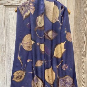 Silk Scarf "Pagoda Dogwood" (RY25.8)
