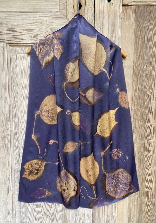 Silk Scarf "Pagoda Dogwood" (RY25.8)