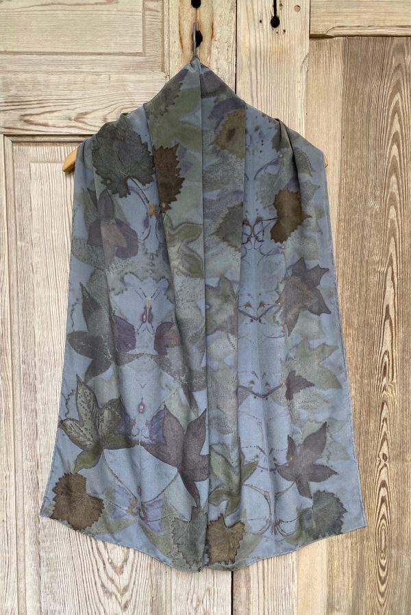 Silk Scarf "Grapevine, Sweetgum & Maple" (RY25.9)