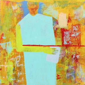 Figure with the Purple Book