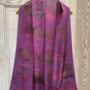 Silk Scarf "Pagoda Dogwood" (RY25.13)
