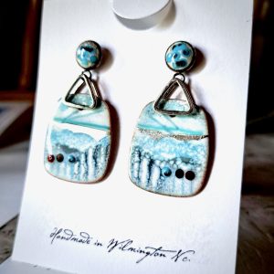 Earrings - Rounded Rectangles (MS045)