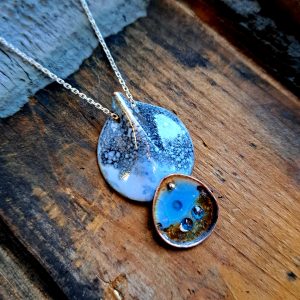 Necklace Double Disc (MS052)