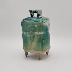 Raku Container with Lid (RK.CT.51)