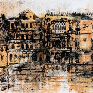 Venice in Black and Ochre