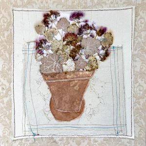 Still Life with Frenchie Geranium