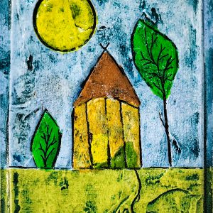 Hut Under the Moon