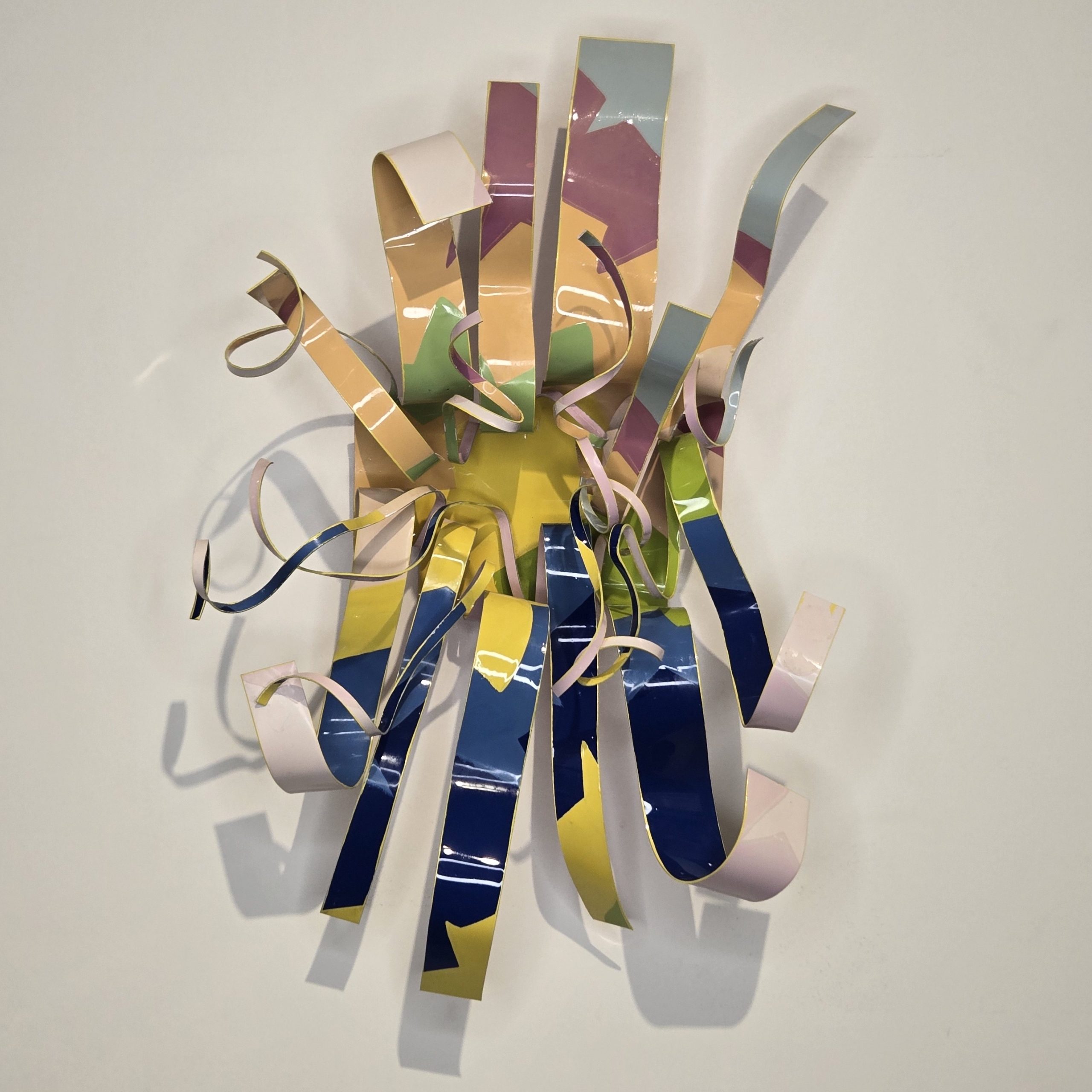 Untitled Metal Ribbon Wall Sculpture, 1988 (DG078) - Image 3