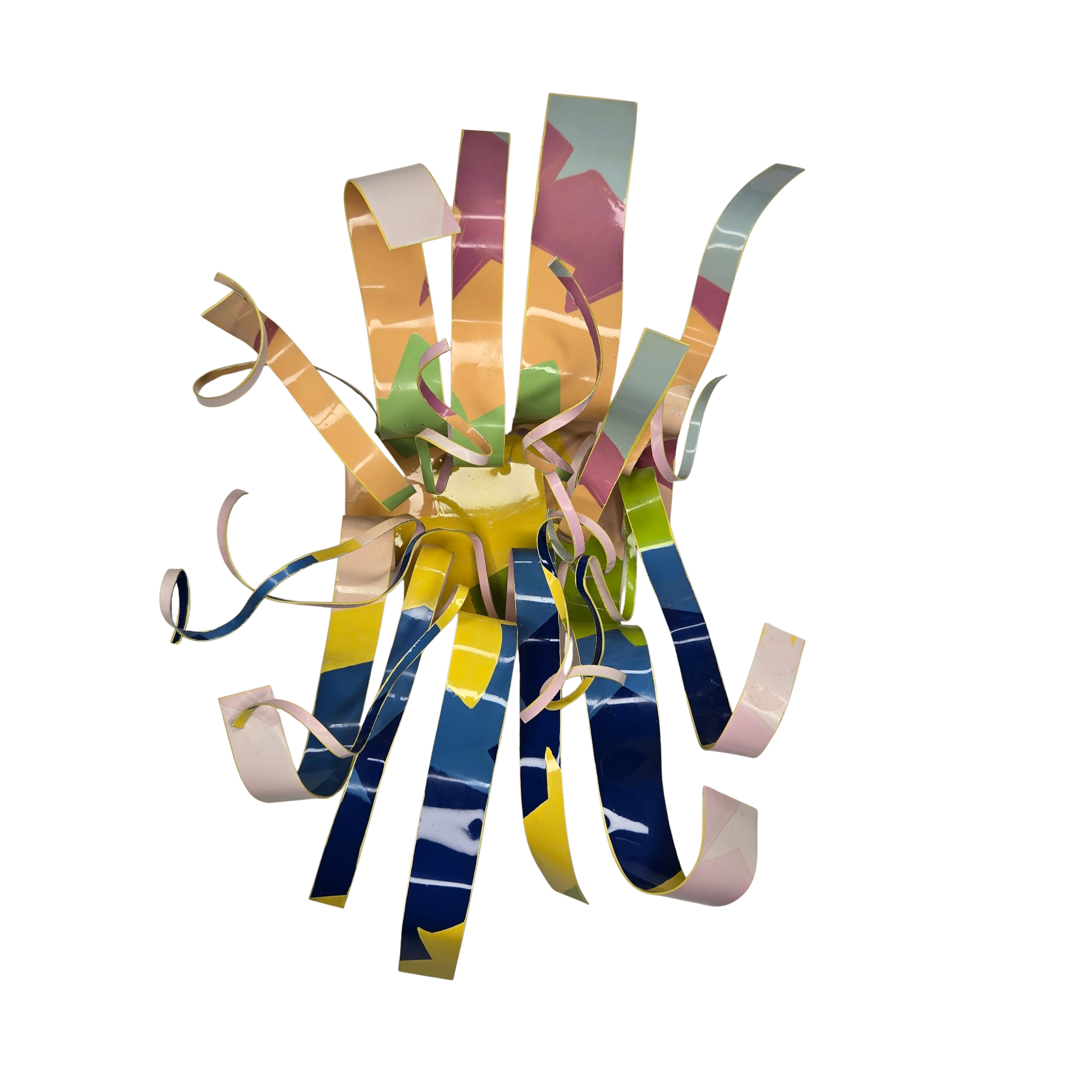 Untitled Metal Ribbon Wall Sculpture, 1988 (DG078)