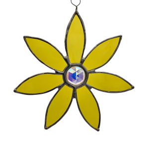Yellow Flower Suncatcher