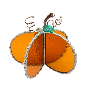 3-D Pumpkin (Silver)