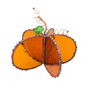 3-D Pumpkin (Copper)