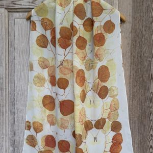 Silk Scarf “Eucalyptus” (RY26.10)
