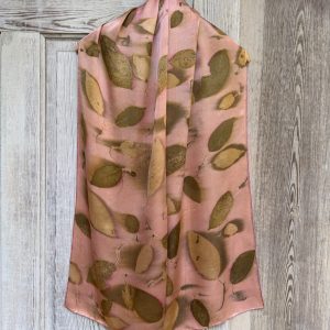 Silk Scarf “Persimmon” (RY26.11)
